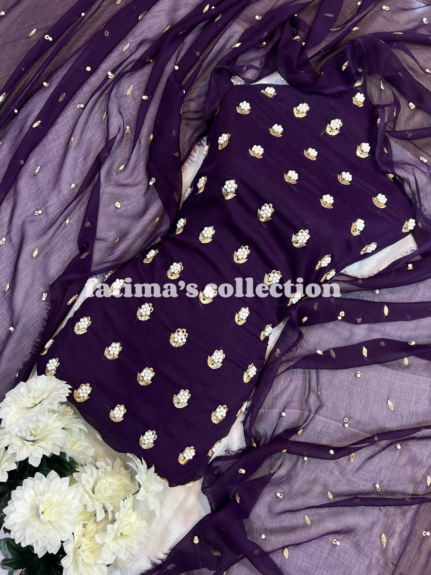 π 7 Pulse Soft Chiffon 3PC Suit π (JAMNI)